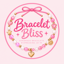 Bracelet Bliss logo – colourful beads